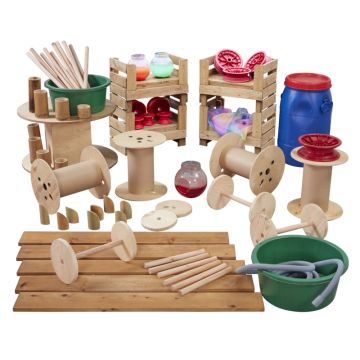 DECONSTRUCTED ROLE PLAY SET (60+ ITEMS)