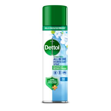 Dettol All-in-One Disinfectant Spray- Crisp Linen-300ml-Pk 6