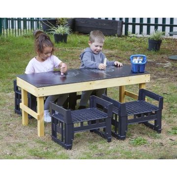 SLIM H CRATE CHALK TABLE (NURSERY)