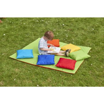 MAT AND CUSHIONS - BRIGHTS (7PK)