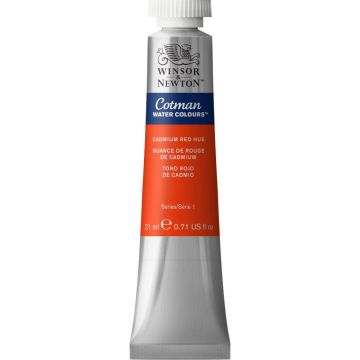 Winsor & Newton Cotman Water Colour - 21ml - Cadmium Red Hue