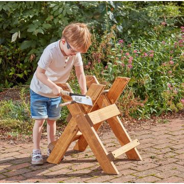 Chunky Mini Log Saw Bench