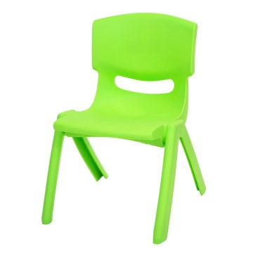 Stackable Children's Plastic Chairs - Green - Pack of 5