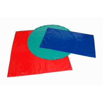 Plain PVC Tablecloths - Square