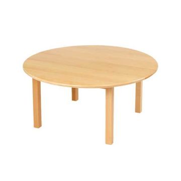 Solid Beech Circular Tables - H:46.5cm