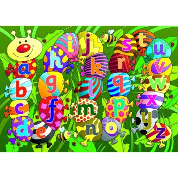 Alphabet Caterpillar Mats