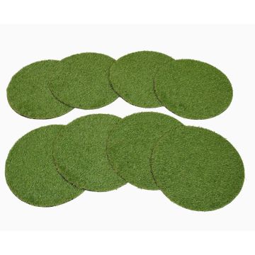 Grass Mats Circles - Pack of 8