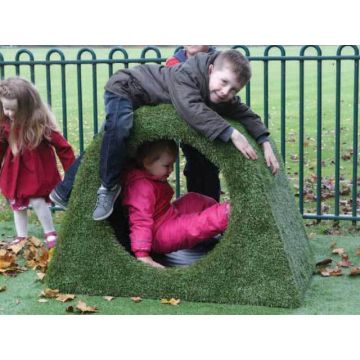 Grass Crawl Circular Tunnel