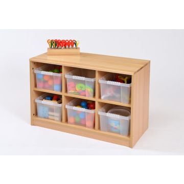 RS Storage Unit with Clear Trays/Baskets