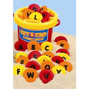 Sift & Find Shells - Alphabet - Set of 26