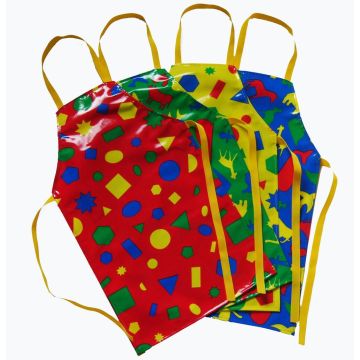 Patterned PVC Aprons - Medium