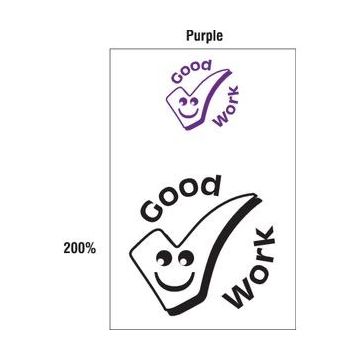 X Stamper Xclamations! - Good Work (Tick)