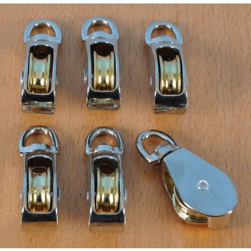 SWIVEL PULLEYS(SET OF 6)