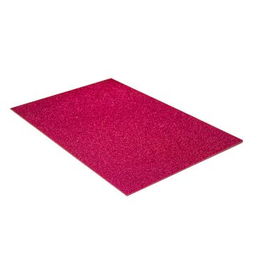 Hot Pink Acrylic Sheet (Glitter) 3mm x 600mm x 400mm, sheet