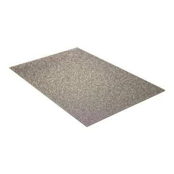 Silver Acrylic Sheet (Glitter) 3mm x 600mm x 400mm sheet