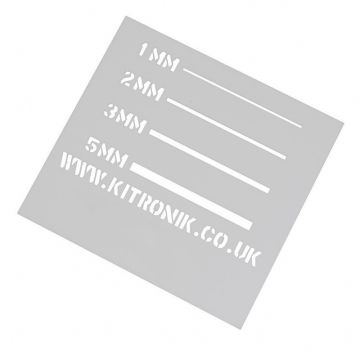 White Value Acrylic Sheet (Cast) 3mm x 1000mm x 600 mm