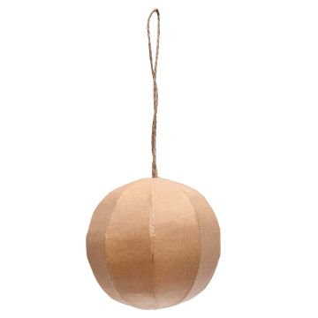 Papier-Mache Ball Ornaments - Pack of 6