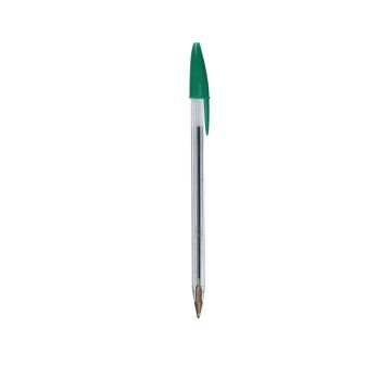 BIC Cristal Ballpoint Pen Green - Pack of 50