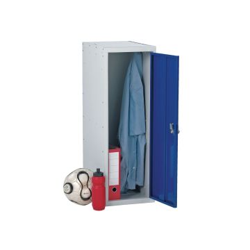 Single Door Locker With Deadlock - Blue