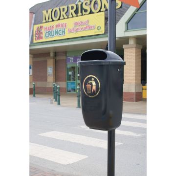 Regent Hooded Litter Bin