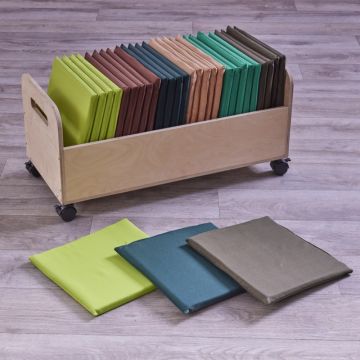 Flexspace Healdswood Mobile Trolley And Cushions