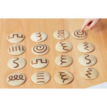 Coconut Handwriting Shapes (16pk)