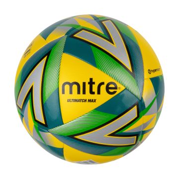 Mitre Ultimatch Max Football - Size 4 - Yellow