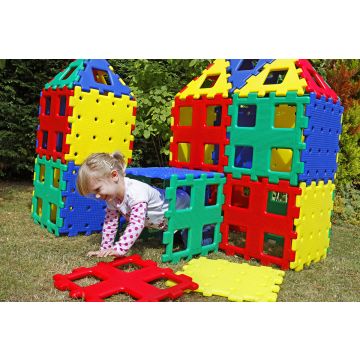 Xl Giant Colourful Polydron (36pk)
