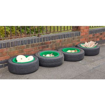 Indestructible Tyre Bowls (4pk)