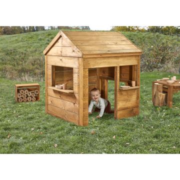 Wooden Toddler Playhouse