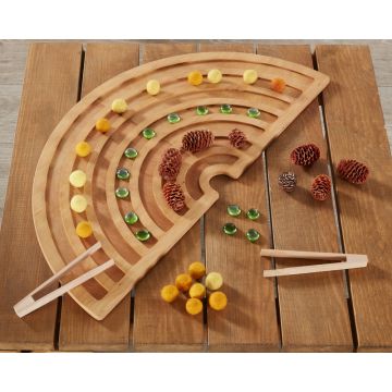 Wooden Rainbow Sorter