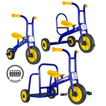 Go Bike and Trikes Set 6 Rider (3Pk)