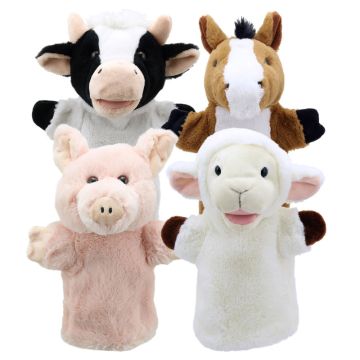 Farm Puppet Set (4Pk)