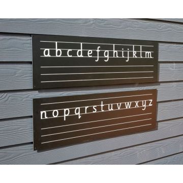 Alphabet Chalk Lines 2Pk