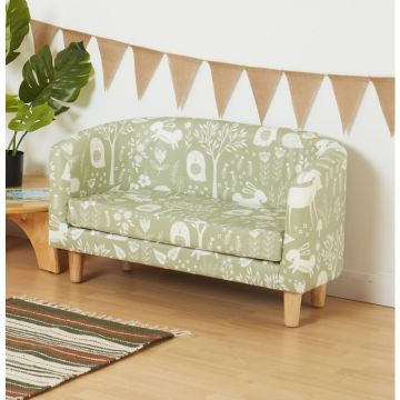 Woodlands Wipeable Vinyl Sofa