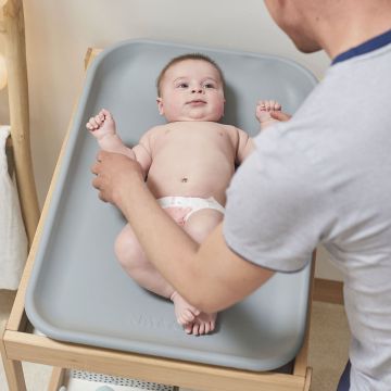 Soft Changing Mat - Grey