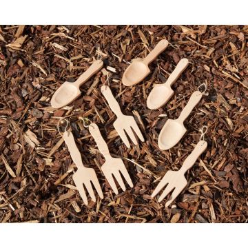 Wooden Gardening Set 8Pk