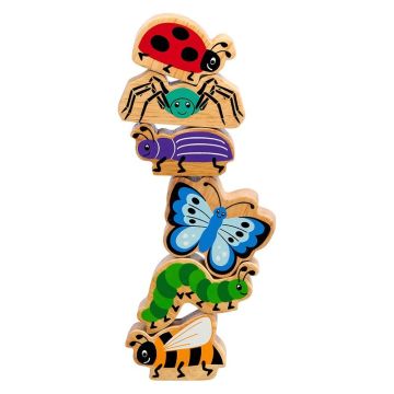 Wooden Minibeast Set 6Pk