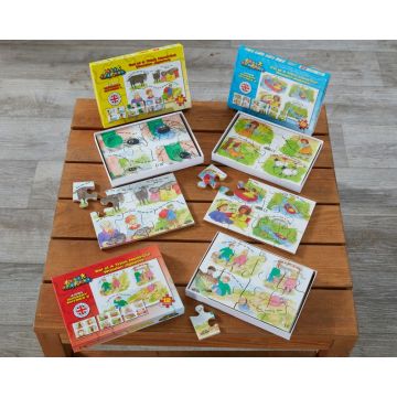 Nursery Rhyme Jigsaws 3Pk
