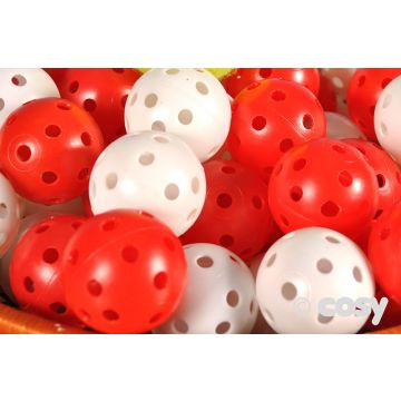 SMALL DIAM PLASTIC BALLS (PK OF 40)