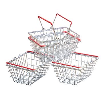 Mini Shopping Baskets 4PK