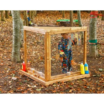 Clear Toddler Corner Mark Making Den