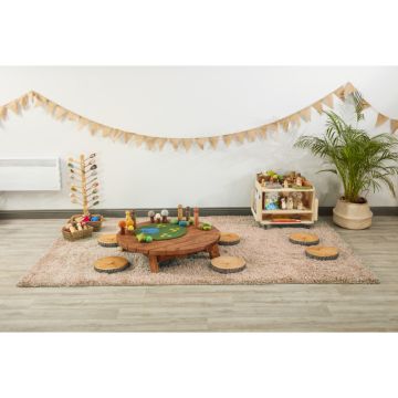 Large Shaggy Rug Biscuit