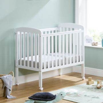 Mobile Space Saver Cot with Mattress