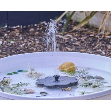 Sensory Solar Panel Water Fountain