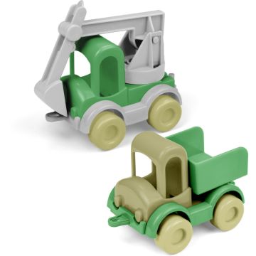 Tipper and Digger Car Set
