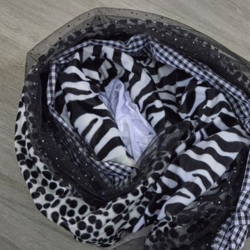 Black and White Fabric Set