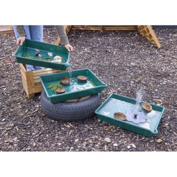 Lipped Pouring Water Trays