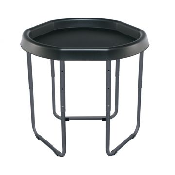 Large Hexacle Tray & Stand - Black