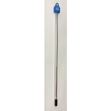 Thermometer Tube Ungraduated - Red Spirit Filled - 205mm Length